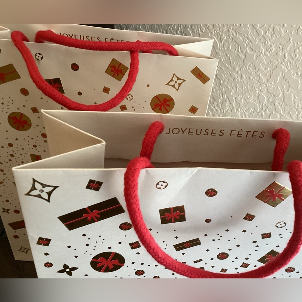 Louis Vuitton 1 Christmas Edition Gift bag NEW - Picture 2 of 5